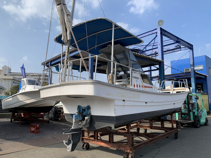 ヤンマーDE28 船内外機 ドライブ船 漁船 プレジャーボート